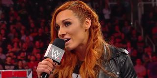 Becky Lynch on Monday Night Raw