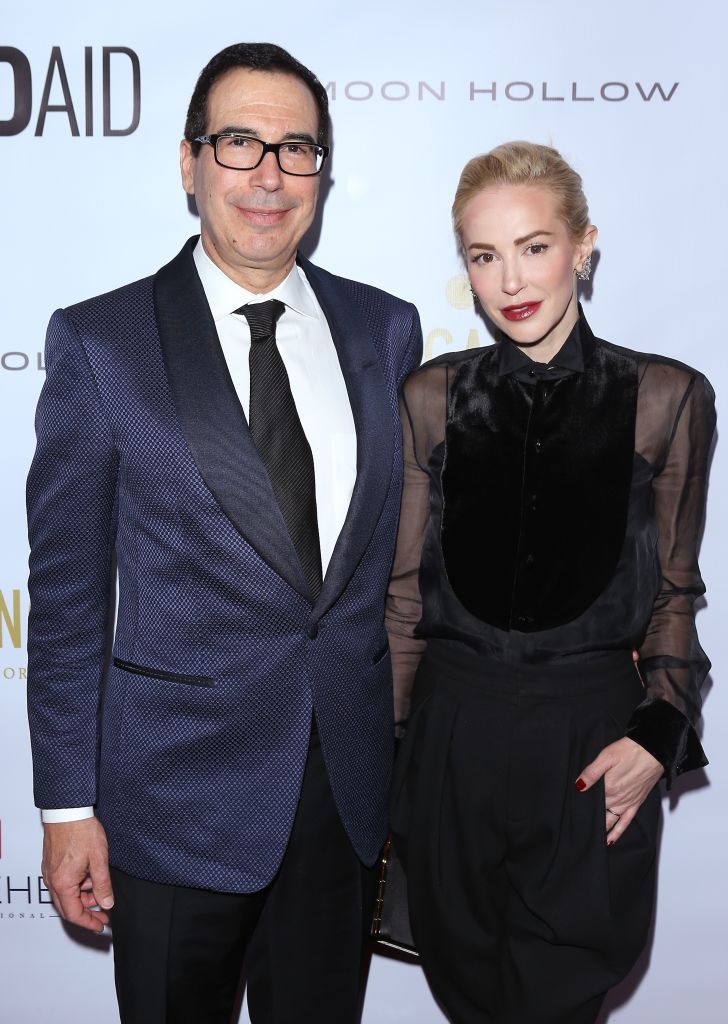 Steven Mnuchin and Louise Linton