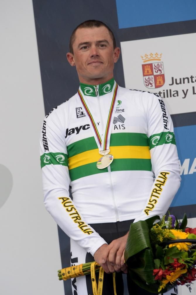 Simon Gerrans took the silver medal