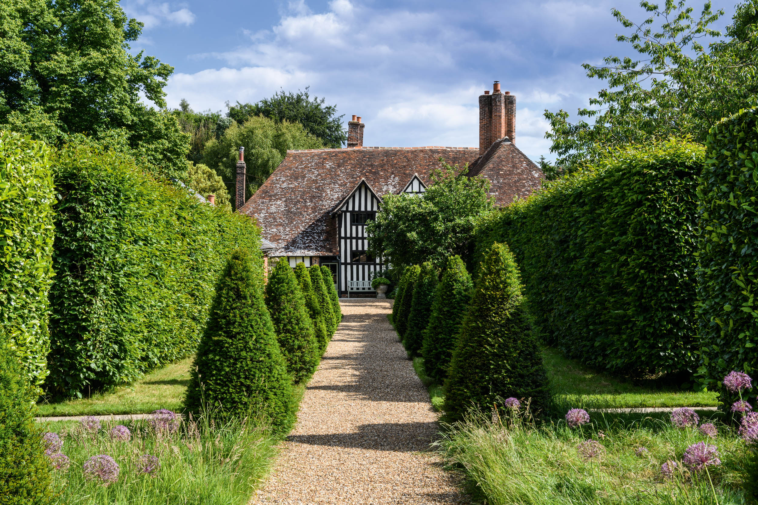 The garden in the Kent North Downs at the home of designer Graham Lloyd-Brunt, whose projects currently include a 14th-century ch&amp;acirc;teau in France and a Scottish estate with an 18th-century walled garden &amp;mdash; Country Life Top 100 2026