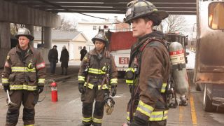 Severide, Ritter, and Carver in Chicago Fire Season 12 premiere