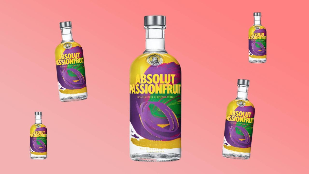 absolut passion fruit vodka