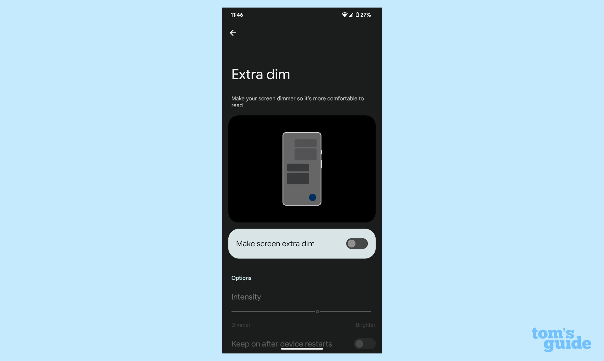 pixel 7 features: extra dim