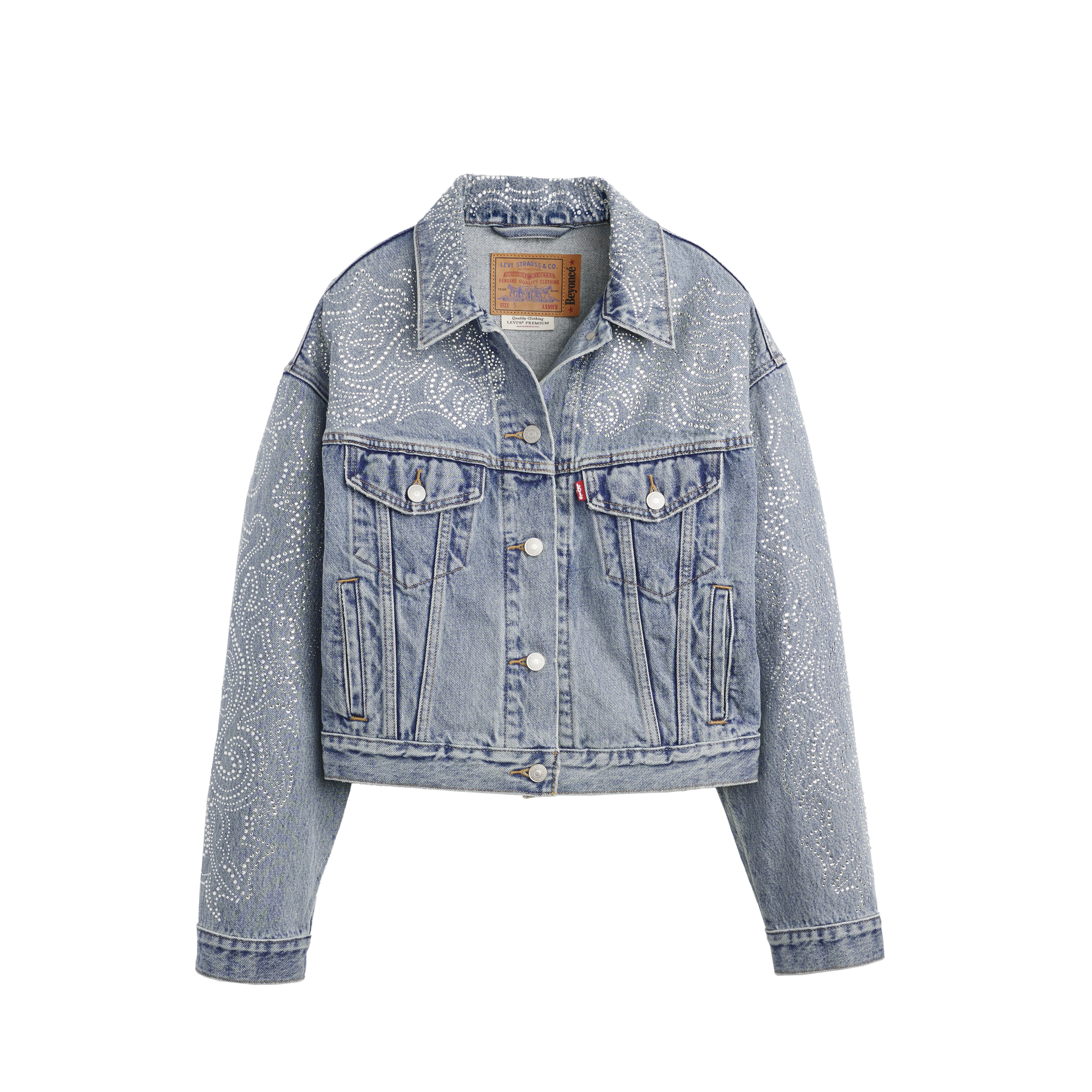 BeyoncÉ X Levi’s® ‘90s Shrunken Trucker Western Crystal