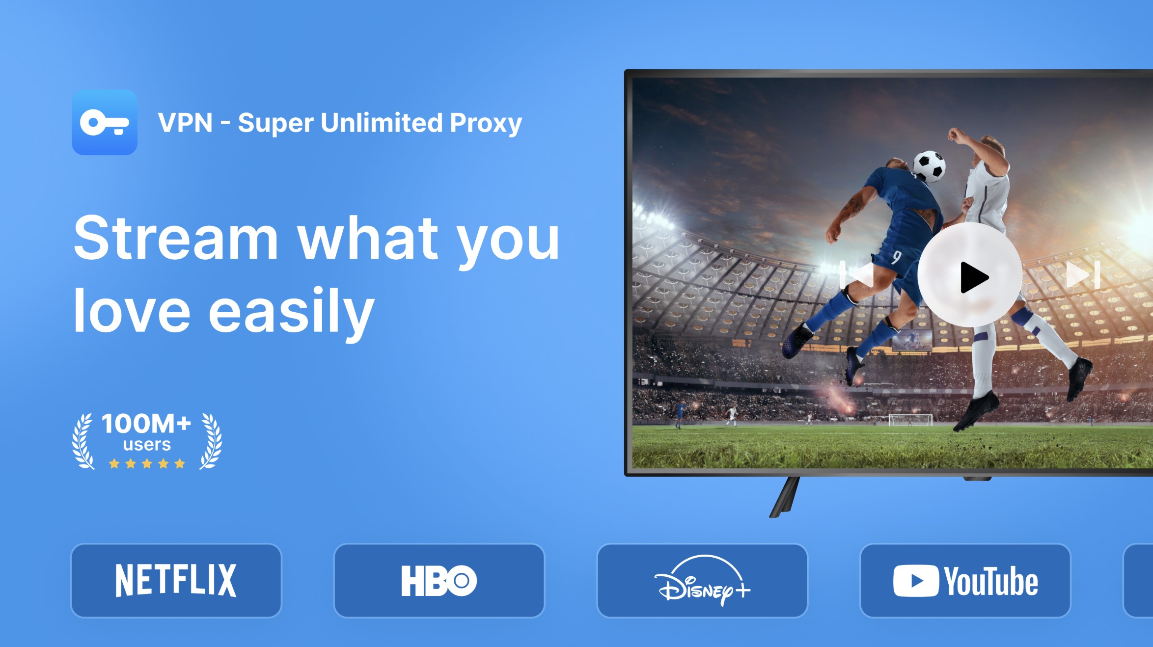VPN Super Unlimited streaming platform compatibility