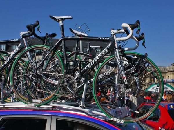 Lampre is using the Wilier Triestina Cento 1 SL for Paris-Roubaix.