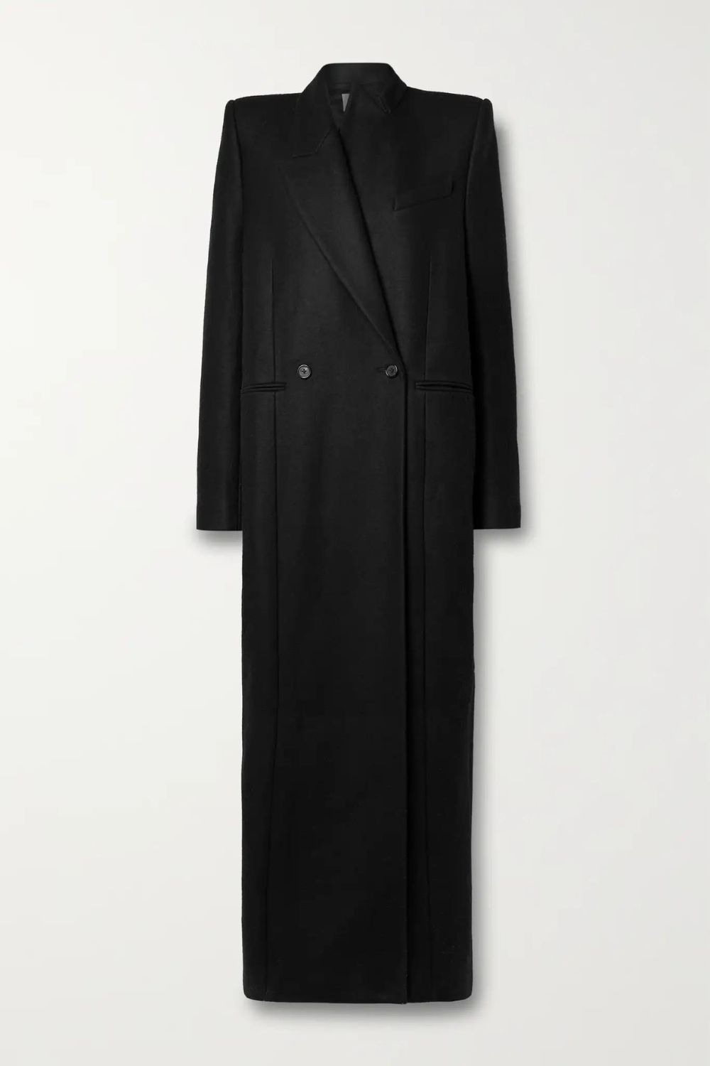 KHAITE Caleb wool-blend felt coat
