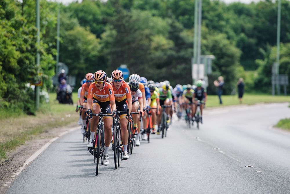 Boels Dolmans set the pace lead by Nikki Harris at Aviva Women's Tour 2016 - Stage 1