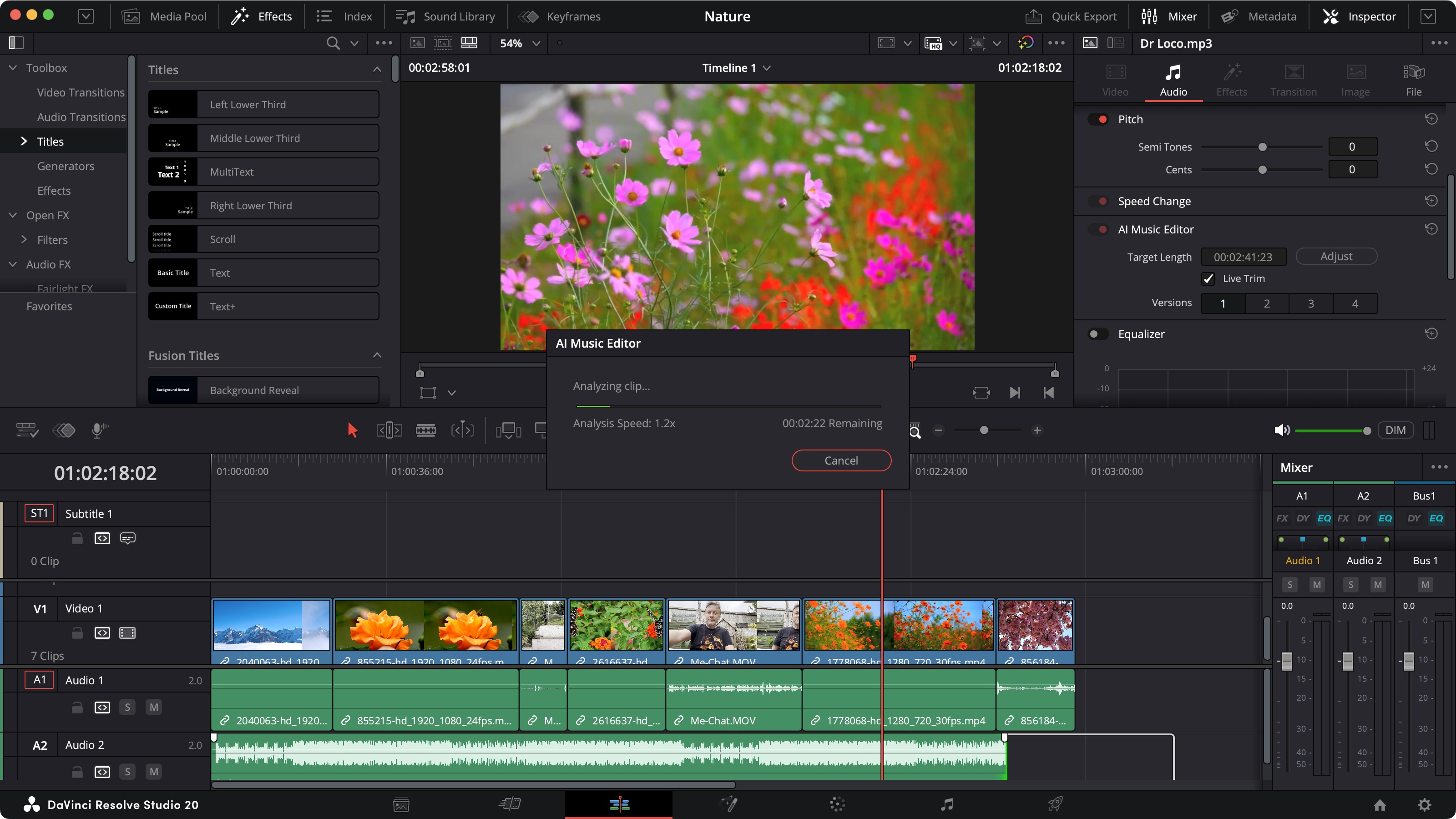 ai video editing