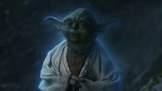 Yoda in Star Wars: The Last Jedi