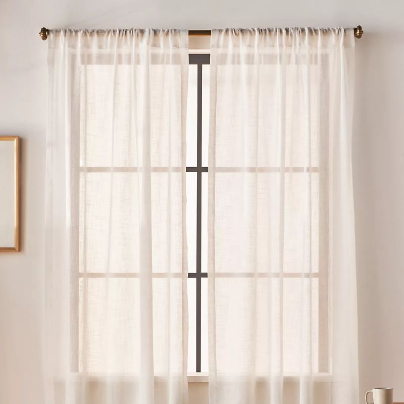 sheer curtains