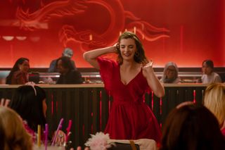 betty gilpin in the lina dancing scene in three women