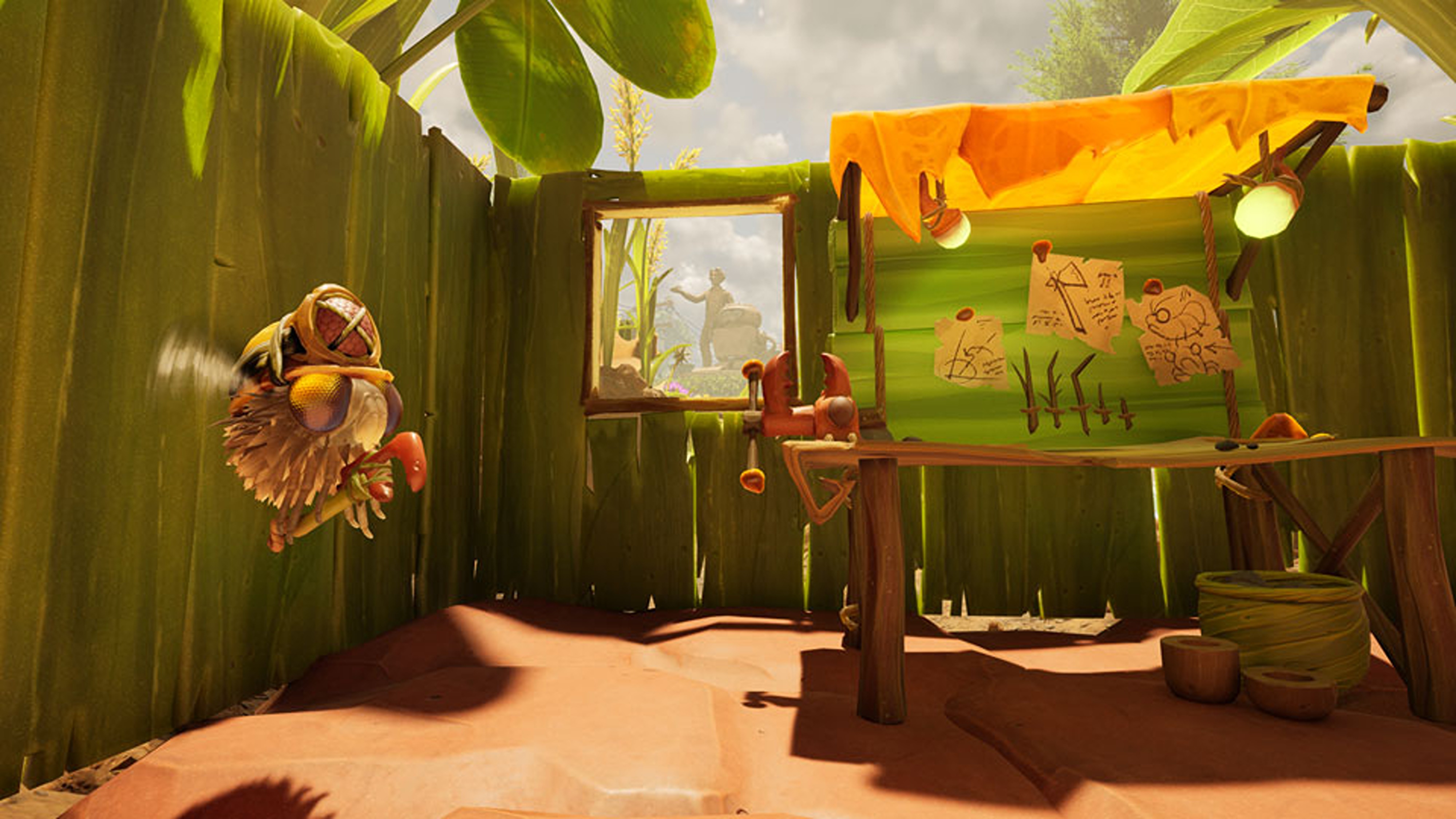 Promotional screenshot of a Buggie creature in Grounded 2