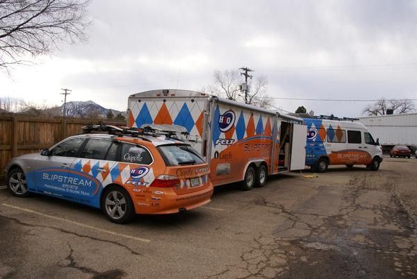 Vaughters and his team faced some logistical challenges,