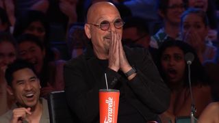 Howie Mandel reacts to an audition on America's Got Talent Season 21.