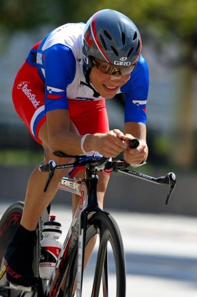 Radioshack's Janez Brajkovic is the current Slovenia National Time Trial Champion and a former U23 World Champion.