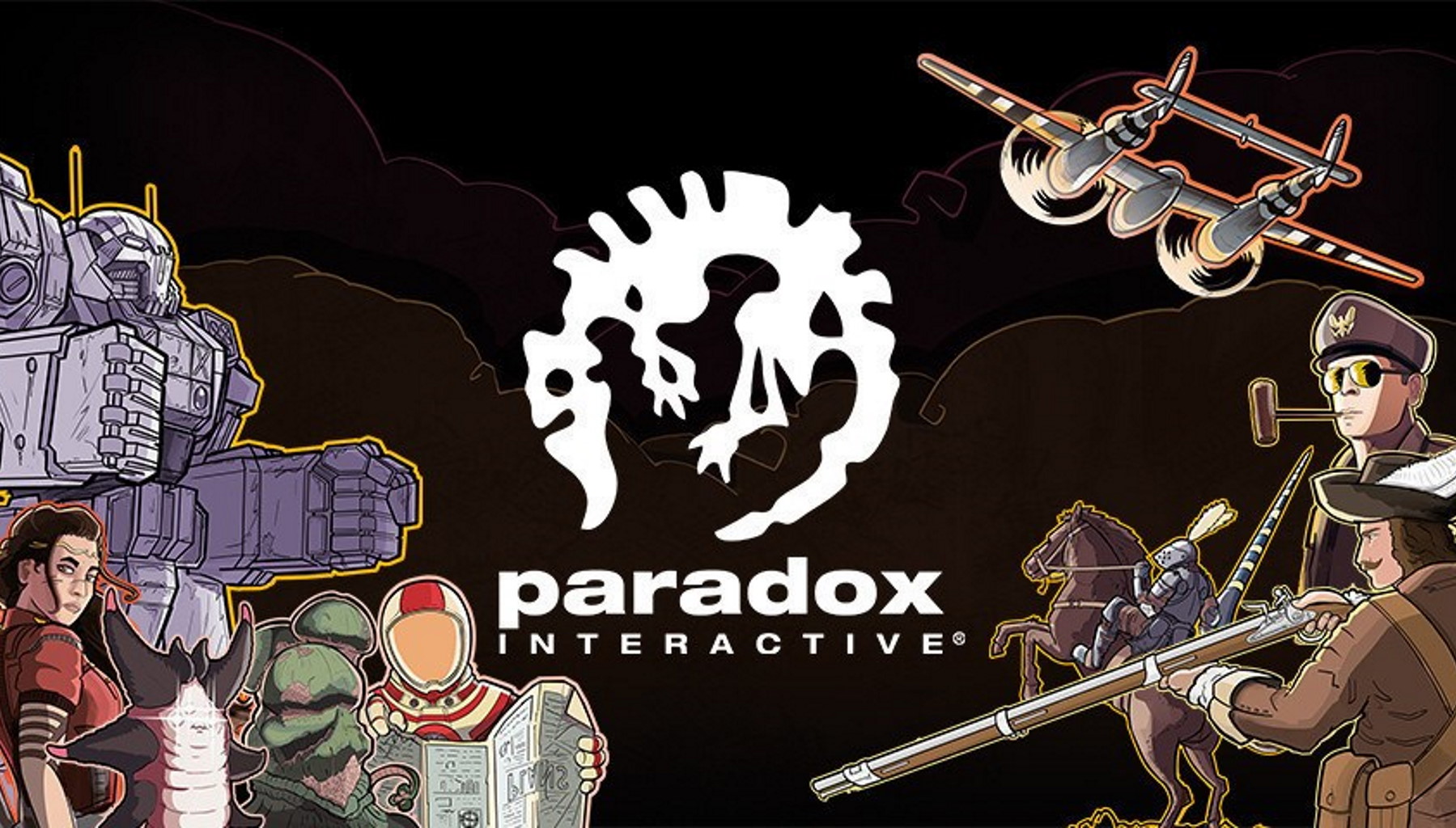 Logotipo interactivo de Paradox