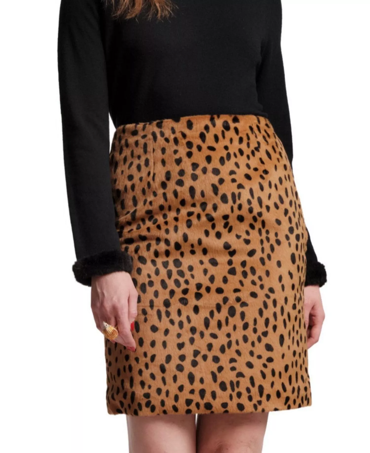 Blaine Cheetah Skirt