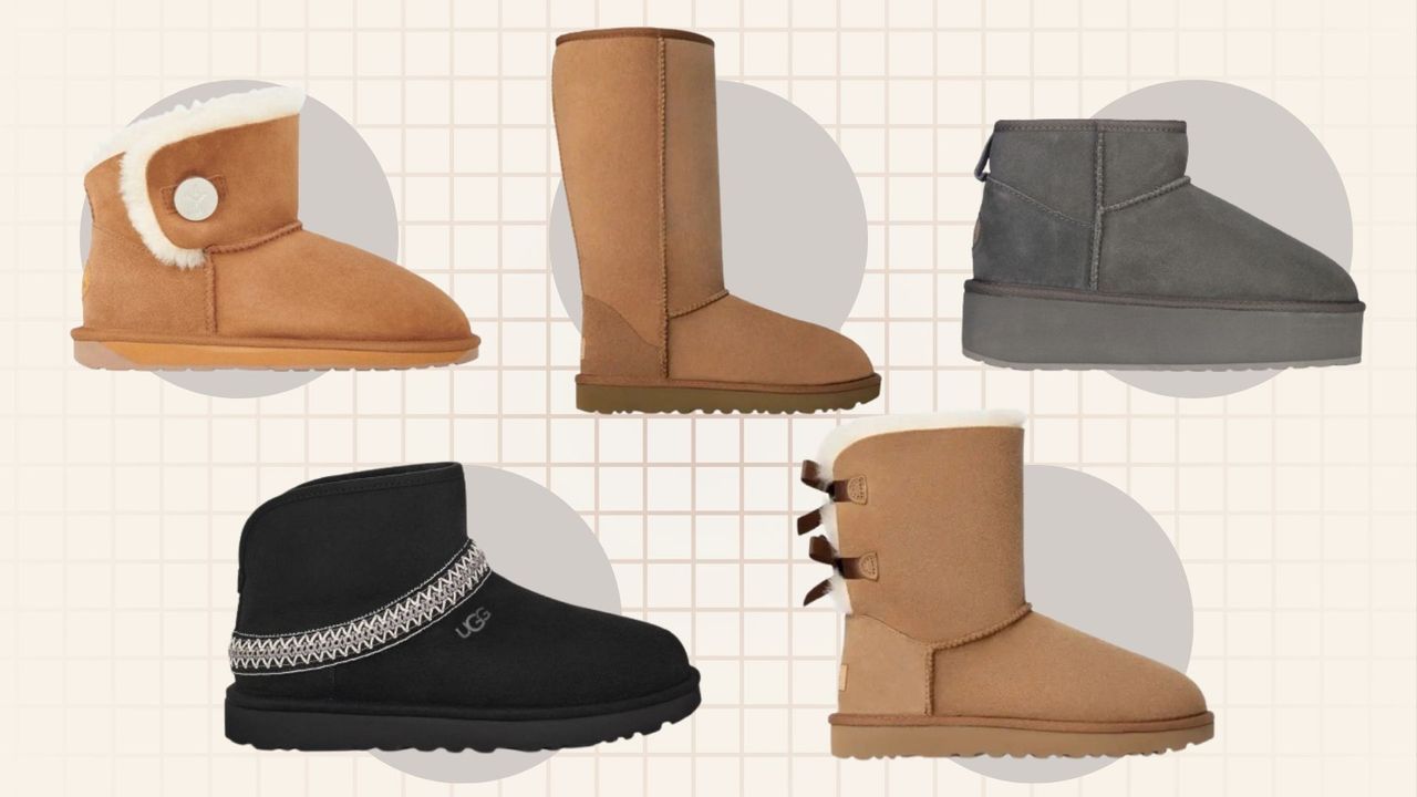 a composite shot of ugg and emu boots