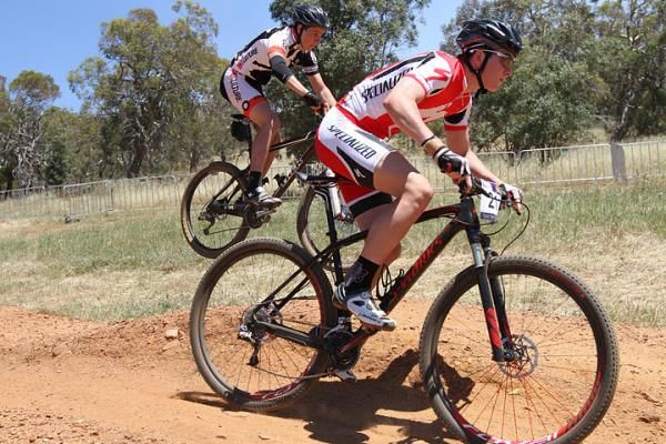 Ben Bradley in the cross country eliminator