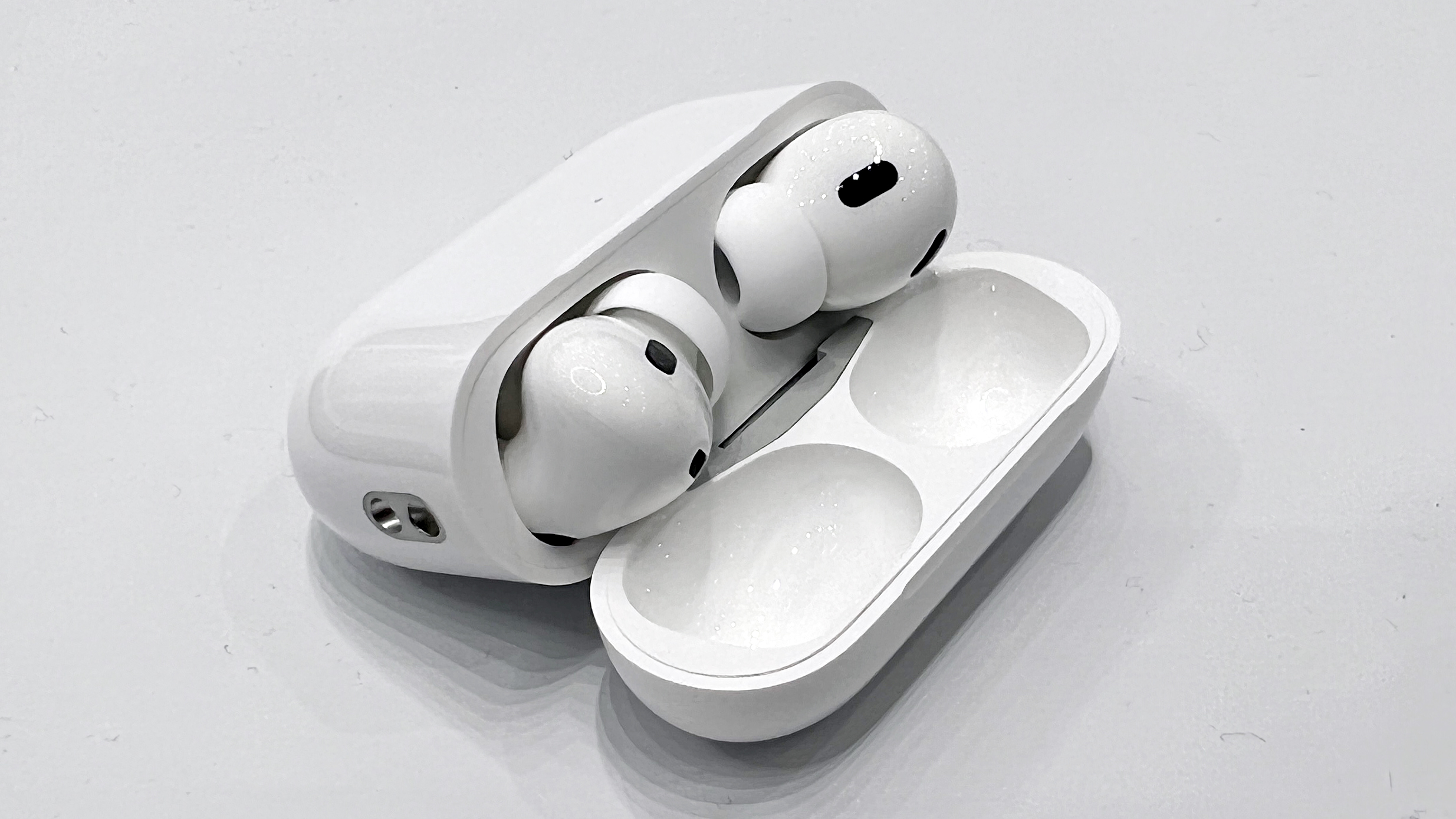 Image of AirPods Pro 2 in action during launch