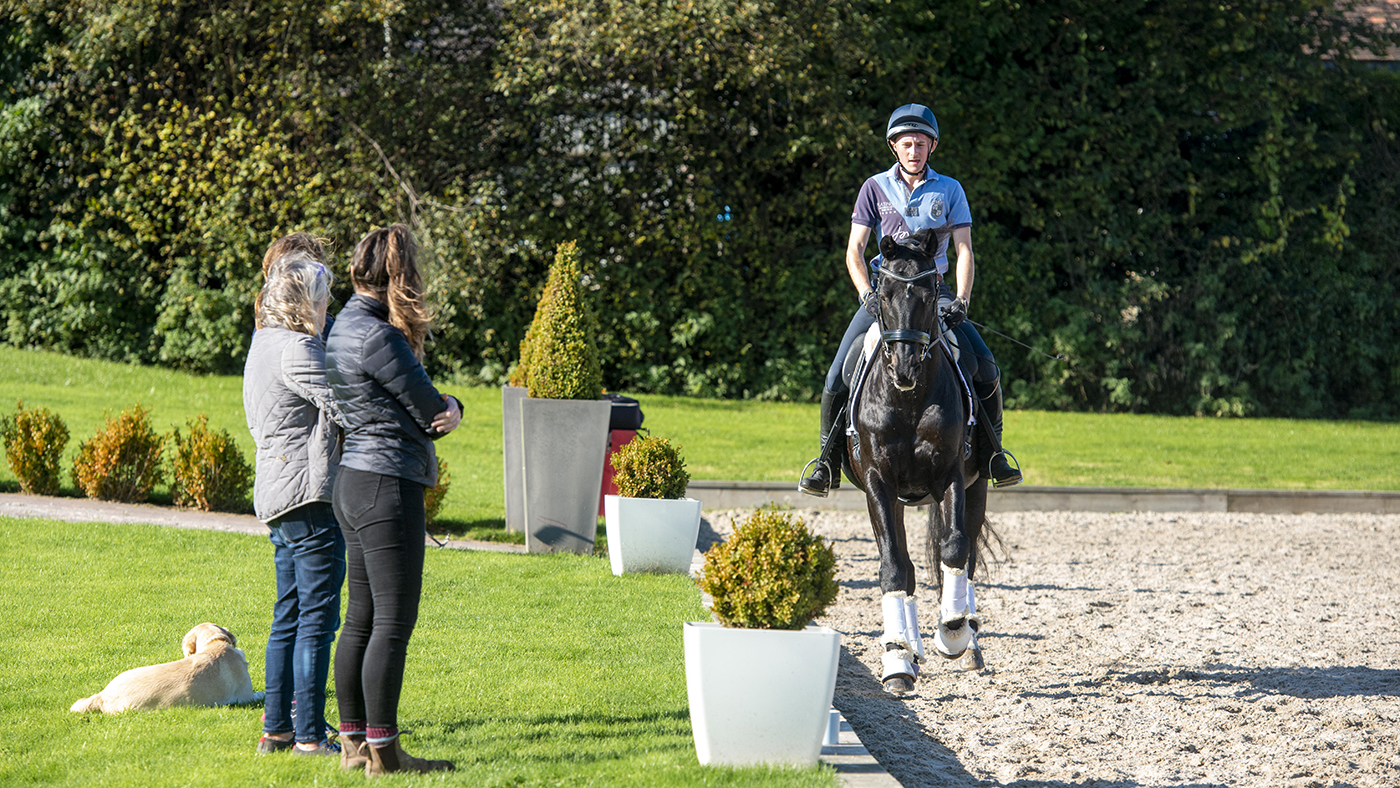 Horse riding coach