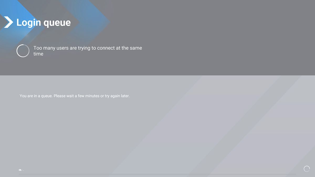Microsoft Flight Simulator 2024 login queue error message