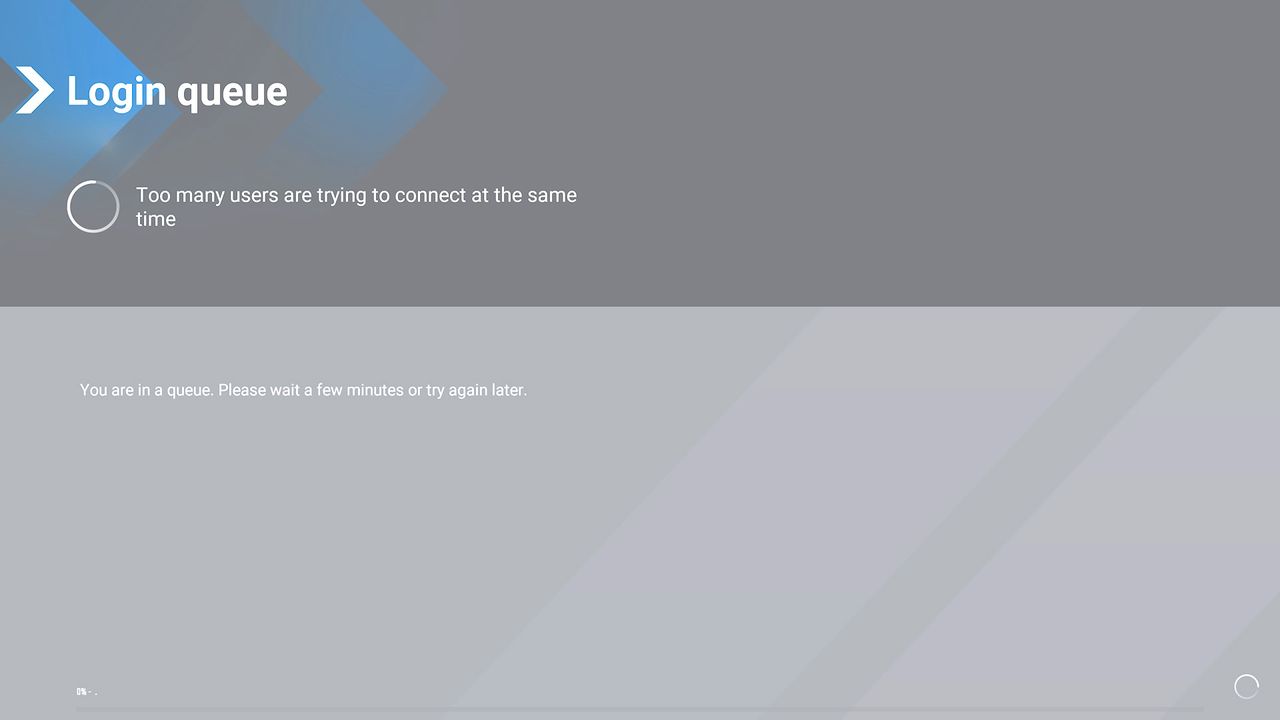 Microsoft Flight Simulator 2024 login queue error message