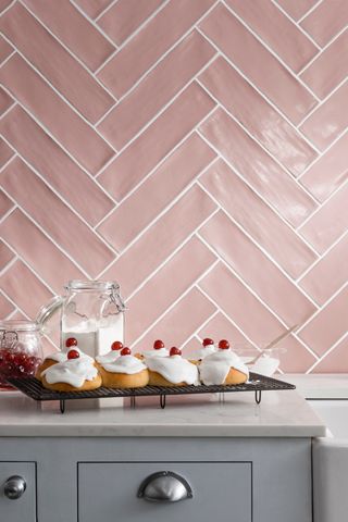 pink kitchen ideas