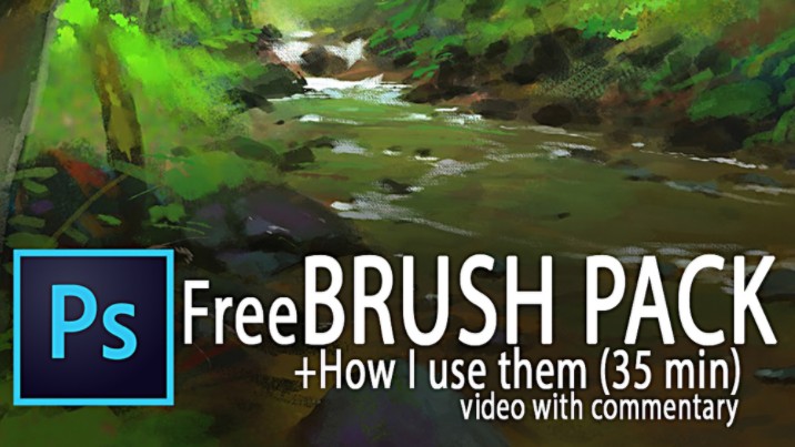 Photoshop brushes: Free brush pack