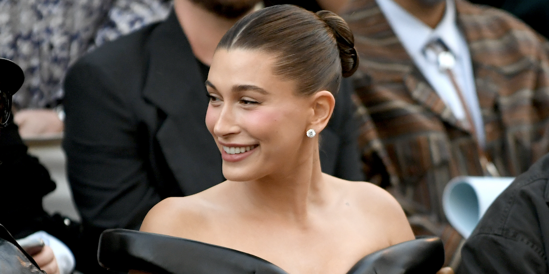 Hailey Bieber and Maeve Reilly attend Vogue World: Hollywood 2025 at Paramount Studios on October 26, 2025 in Los Angeles, California.