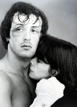 Sylvester Stallone and Talia Shire.