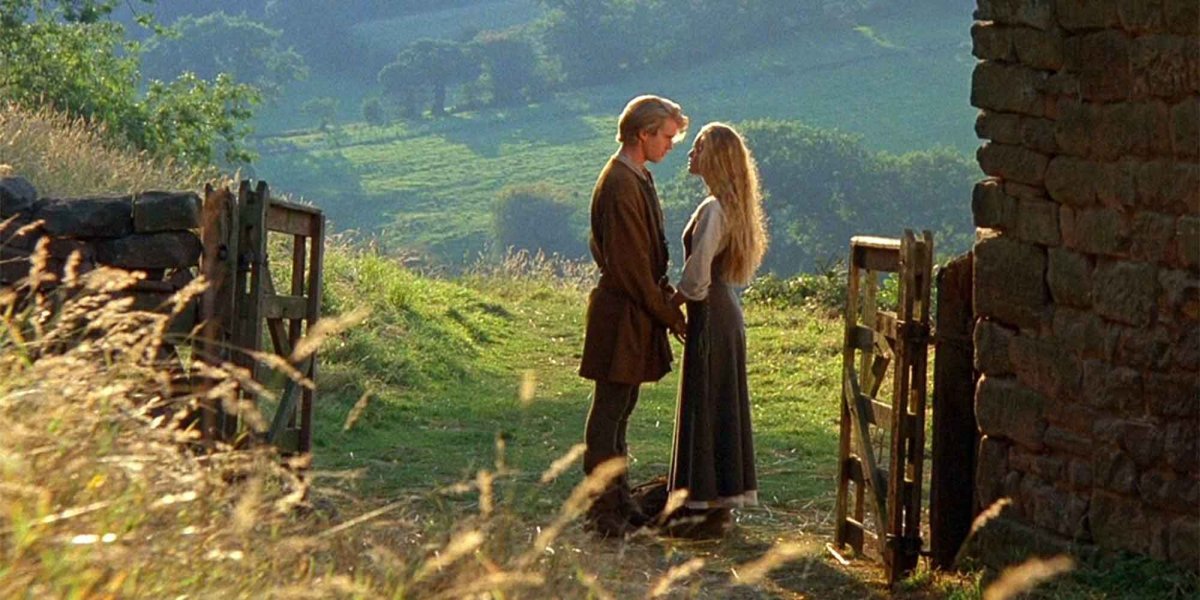 Westley and Buttercup in The Princess Bride