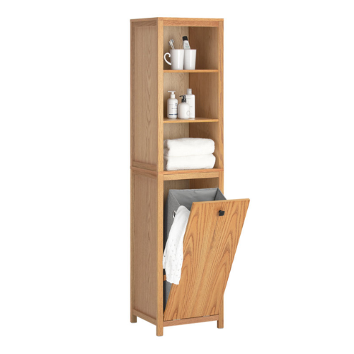 Classicliving Komar Freestanding Tall Bathroom Cabinet | Wayfair.co.uk