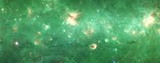 Bone of Dust in Milky Way