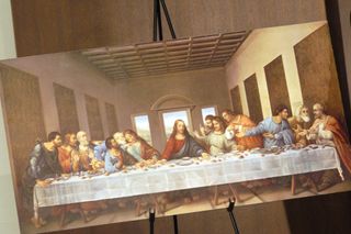 Leonardo da Vinci famously portrayed Jesus and his disciples in his painting "The Last Supper."