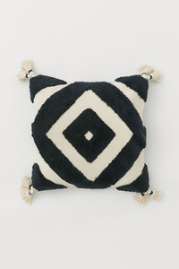 Cushion cover with tassels | Was £19.99 now £10