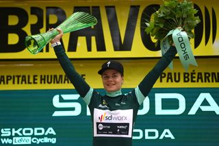 Lotte Kopecky wins the green jersey at the Tour de France
