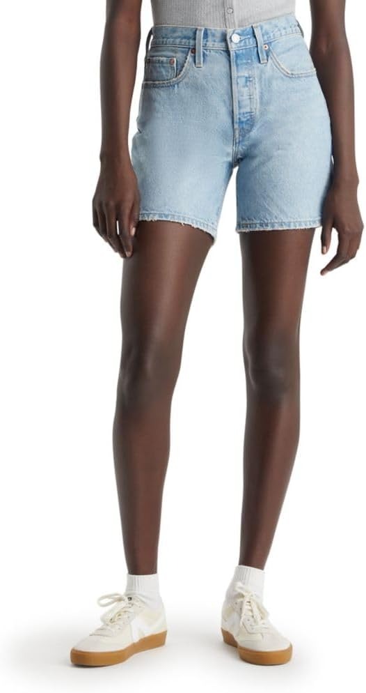 Levi's, 501 Mid Thigh Denim Shorts