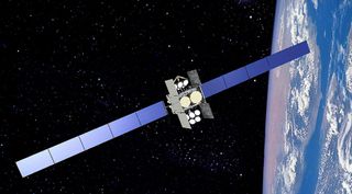 U.S. Air Force Wideband Global Satcom communications satellite