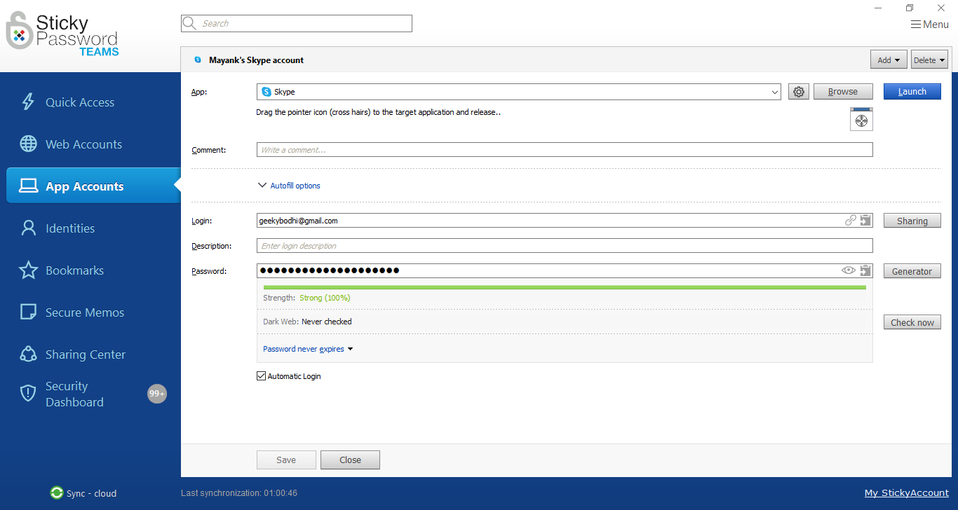 Sticky Password business plan review