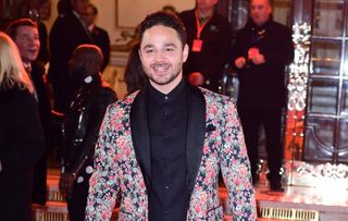 Adam Thomas on the red carpet