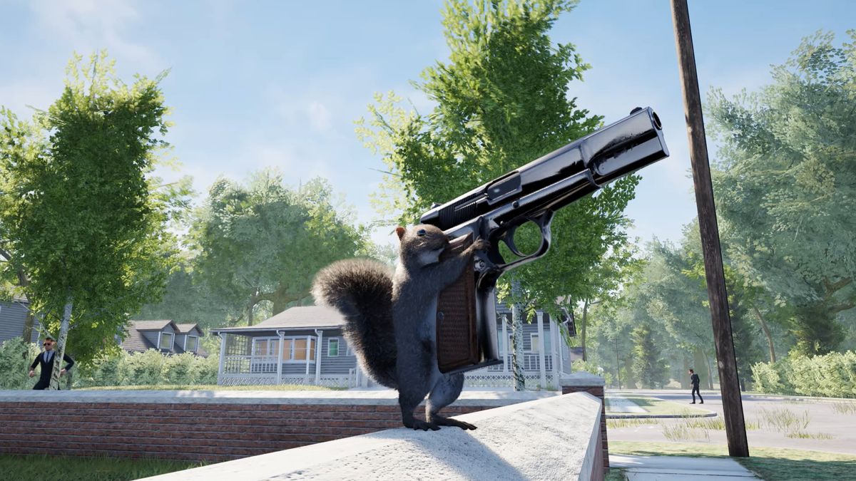 Squirrel with a Gun is a game about exactly what it sounds like