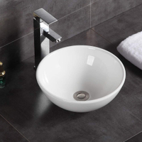Modern Round Countertop Basin Sink Ceramic Vessel Bowl Washbasin for Lavatory | £49.99 at Amazon