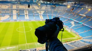 The Sony A1 II at the Etihad Stadium