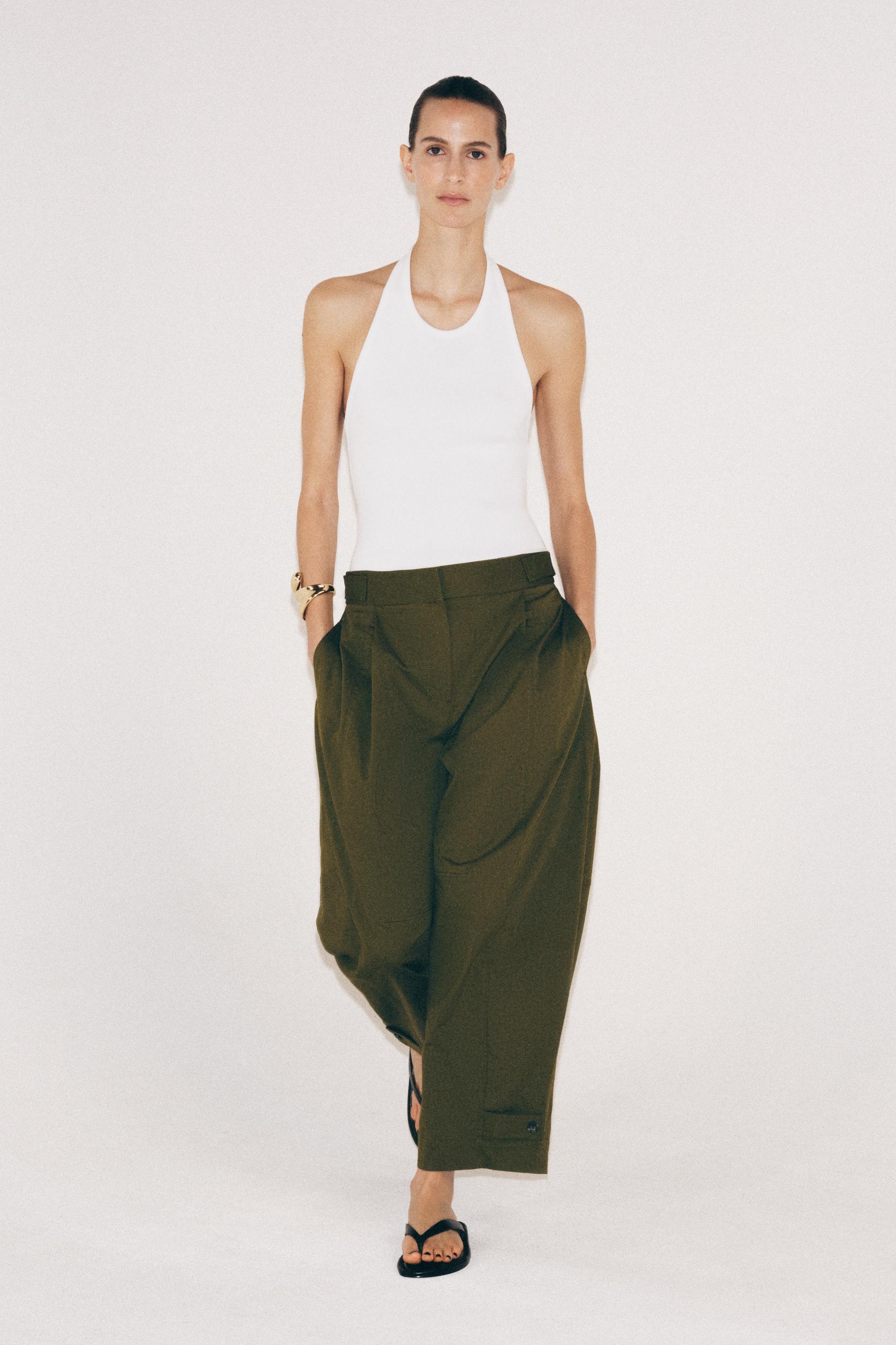 Chino Trouser with Belt Loops Zw Collection