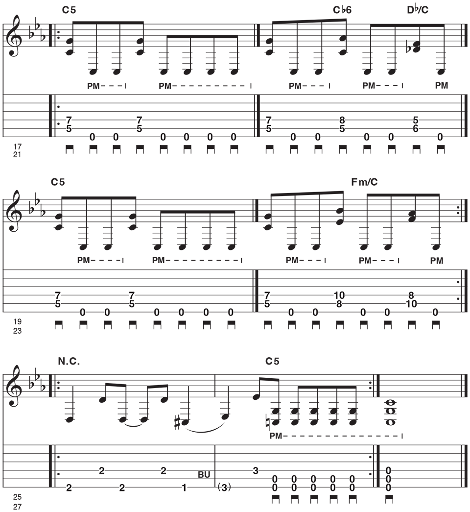 Drop C tuning