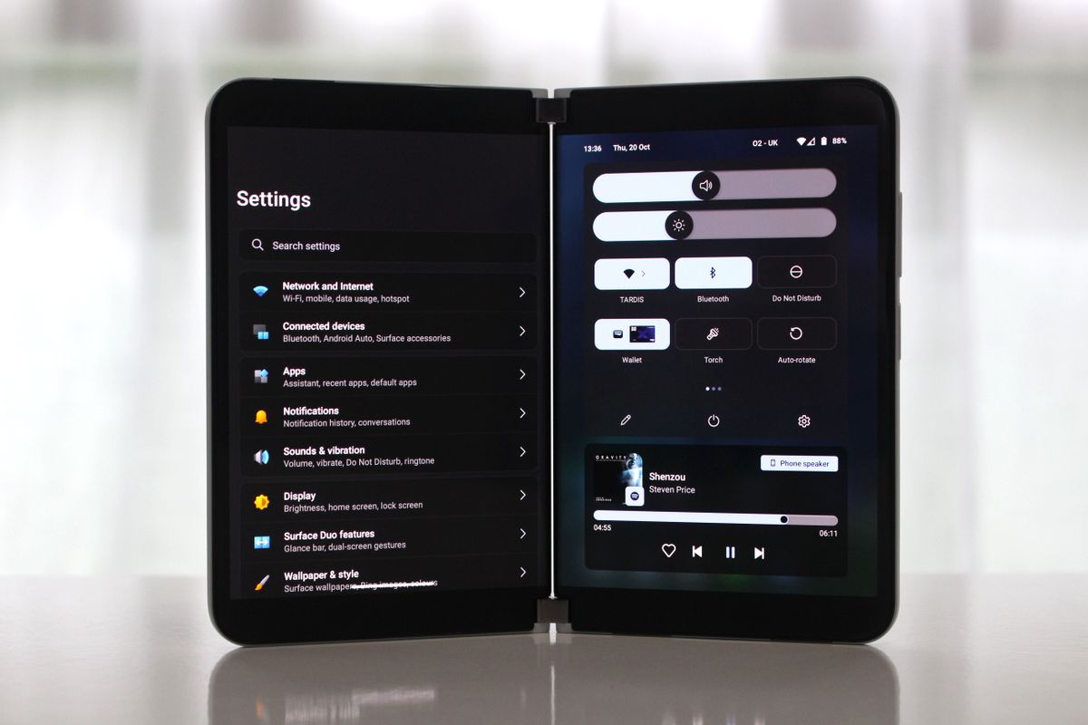 يتوفر الآن Android 12L لجهاز Surface Duo بواجهة مستخدم جديدة والمزيد