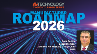 Sam Recine, Board Member and Pro AV Working Group Chair at AIMS