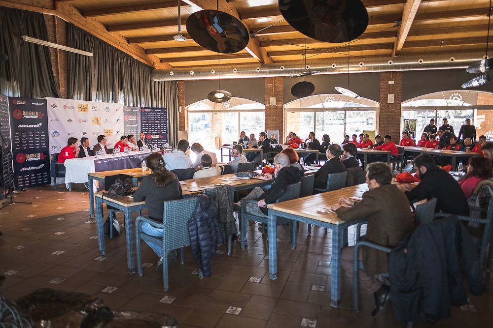 The Bahrain-Merida media event in Catalunya had room for everyone